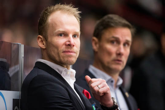 Frölundas assisterande tränare Johan Lundskog