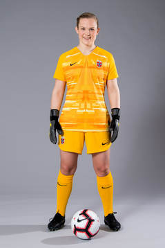 Goalkeeper Oda Marie Bogstad of Norway poses for a portrait