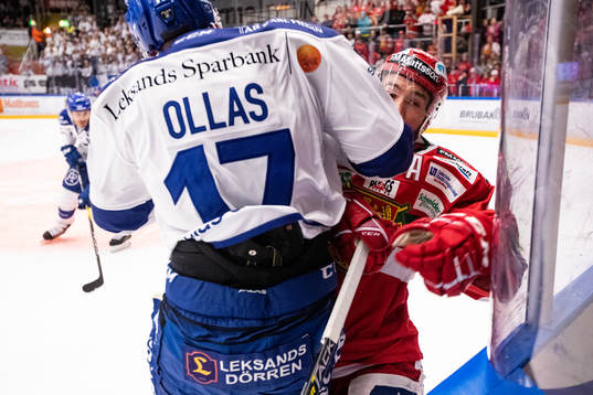 Leksands Jesper Ollas och Moras Andrew Rowe