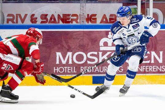 Leksands Marcus Karlberg   och Moras Marek Daloga