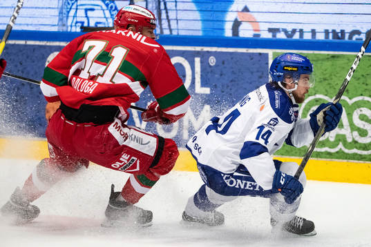 Moras Marek Daloga och Leksands Oskar Lang
