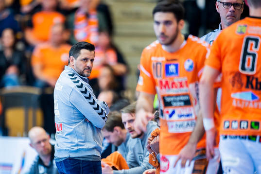 Kristianstads tränare Ljubomir Vranjes deppar