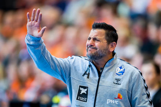 Kristianstads tränare Ljubomir Vranjes deppar