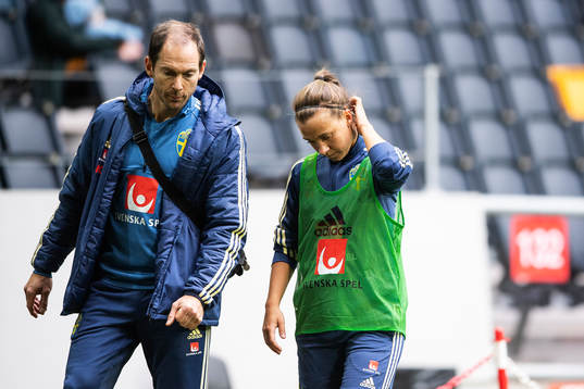 Julia Zigiotti  of the Swedish women national football team