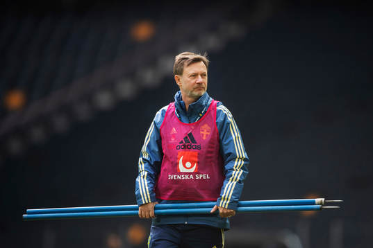 Peter Gerhardsson, head coach of the Swedish women national