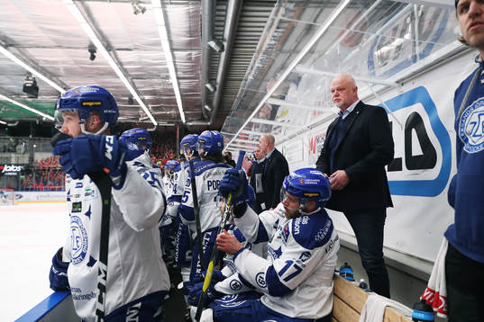 Leksands tränare Roger Melin