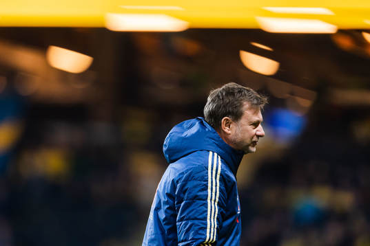 Peter Gerhardsson, head coach of Sweden