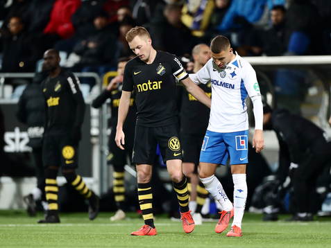 s Sebastian Larsson och IFK Norrköpings Jordan Larsson
