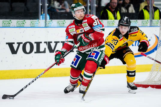 Frölundas Ryan Lasch och Luleås Jesper Sellgren