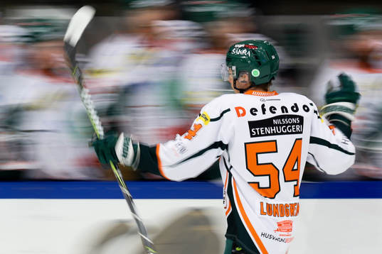 Kristianstads Johan Lundgren jublar