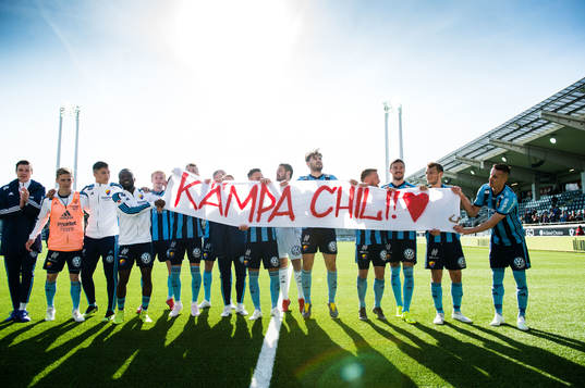 Bläddra bland fler bilder av Fotboll, Allsvenskan, Häcken - Djurgården