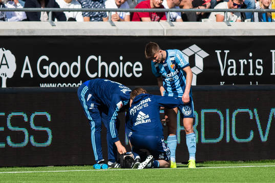 Djurgårdens Johan Andersson får vård