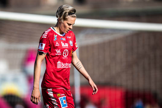 Linköpings Lina Hurtig deppar
