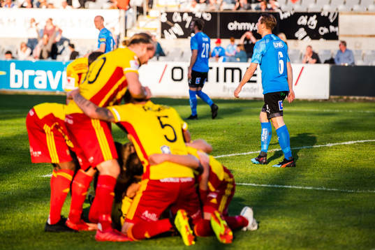 Halmstads Joel Allansson deppar