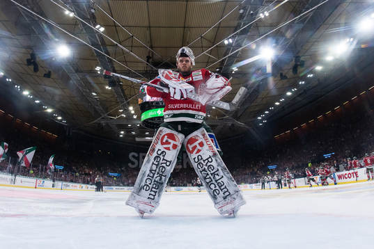 Frölundas målvakt Johan Gustafsson