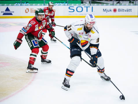 Frölundas Rhett Rakshani och Djurgårdens Dick Axelsson