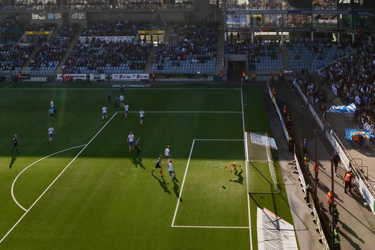 Mål 0-1 av Malmö FFs Guillermo Molins förbi IFK