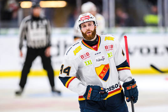 Djurgårdens Mattias Guter deppar