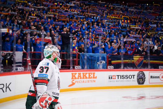 Frölundas målvakt Johan Gustafsson