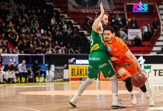 Borås Nimrod Hilliard och Södertäljes Eric Garcia