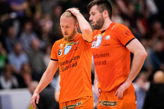 Borås William Gutenius och Brian Fitzpatrick deppar