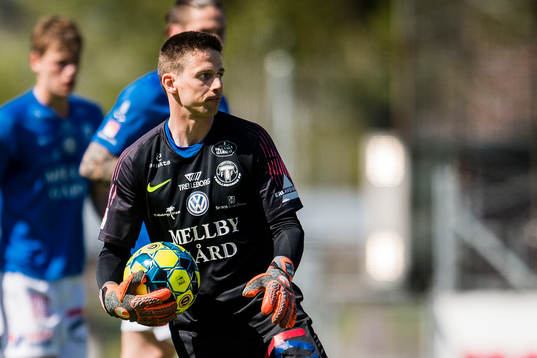 Trelleborgs målvakt Andreas Beck Larsen