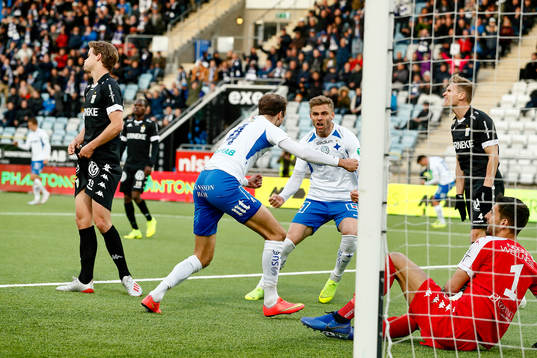 IFK Norrköpings Lars Krogh Gerson och Christoffer Nyman