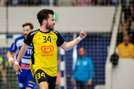 Sävehofs Sebastian Karlsson jublar