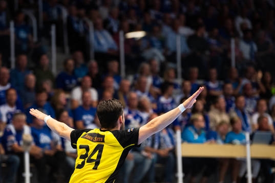 Sävehofs Sebastian Karlsson jublar