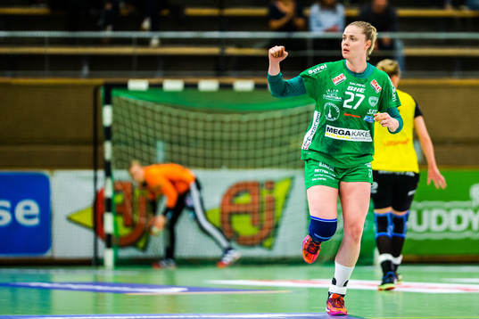 Skurus Ulrika Olsson jublar