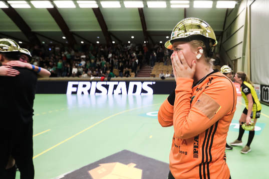 Sävehofs Olivia Mellegård i tårar