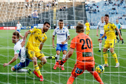Mål 1-0 av IFK Norrköpings Christoffer Nyman