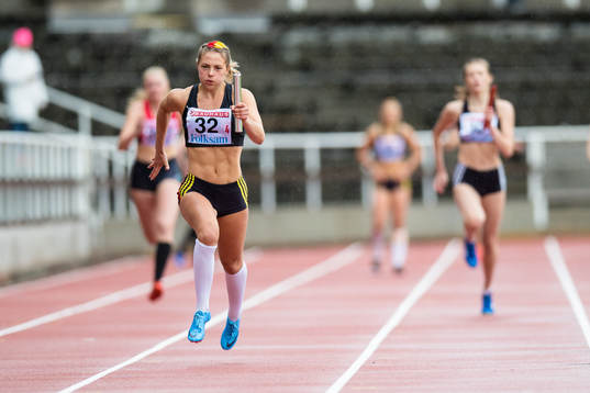 Isabella Ripsweden, Huddinge AIS vinner kvalet för F19