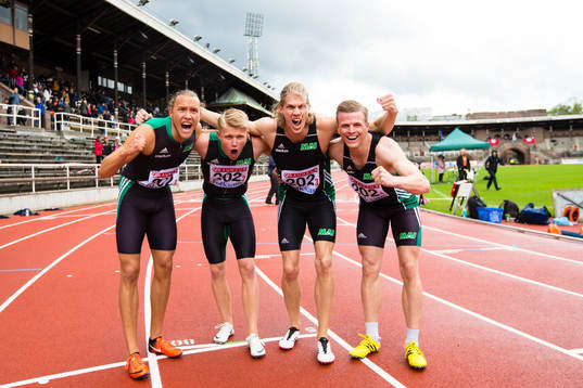 Anton Sigurdsson, Simon Martinsson, Douglas Hellbratt och
