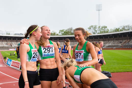 Claudia Payton, Denise Eriksson, Matilda Hellqvist och Lisa