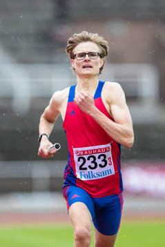 Daniel Eriksson, Mölndals AIK på 3 x 800m