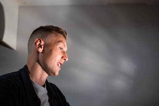 IFK Göteborgs Sebastian Ohlsson i sitt barndomshem