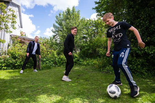 IFK Göteborgs Sebastian Ohlsson spelar fotboll