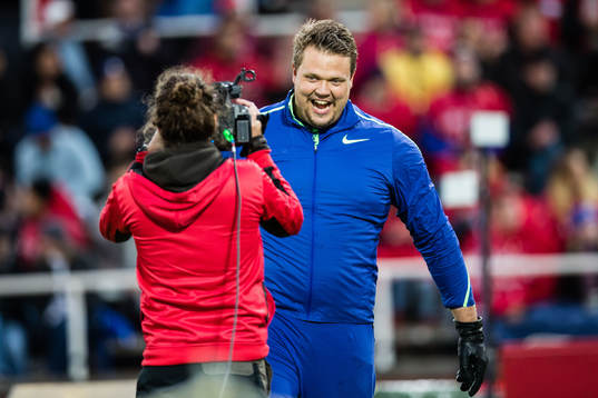 Daniel Ståhl of Sweden