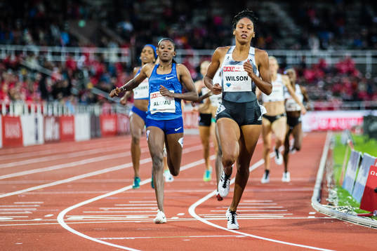 Ajee Wilson of USA