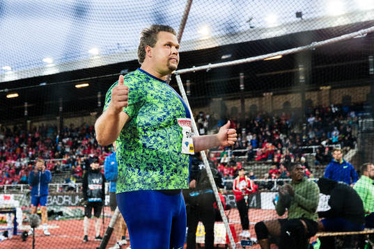 Daniel Ståhl of Sweden