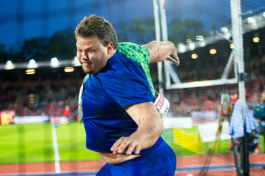 Daniel Ståhl of Sweden