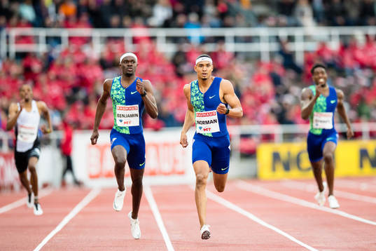 Michael Norman of USA