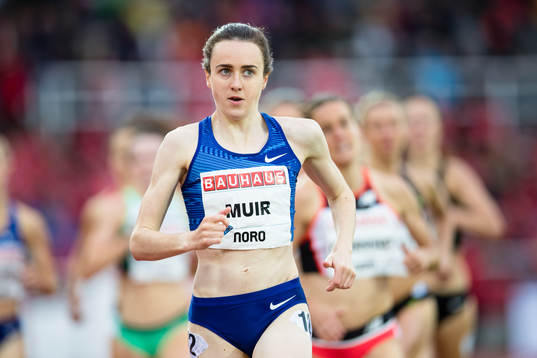 Laura Muir of Great Britain
