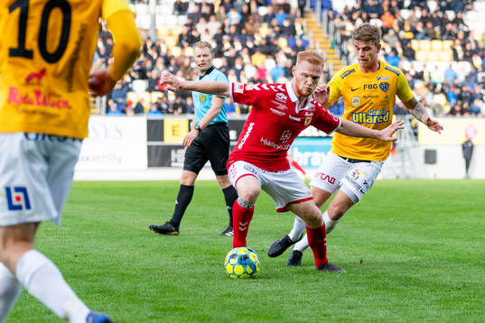 Kalmars Nils Fröling och Falkenbergs Marcus Mathisen