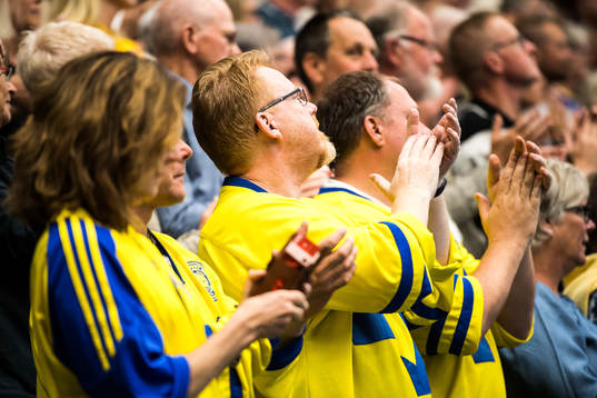 spectators in the stands