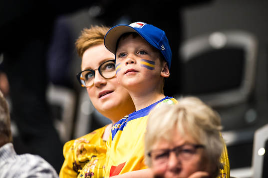 spectators in the stands