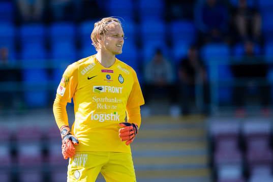 AFC Eskilstunas målvakt Ole Söderberg