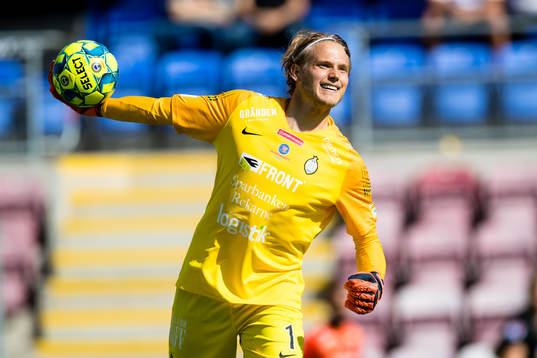 AFC Eskilstunas målvakt Ole Söderberg