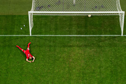 Zach Muscat of Malta looks dejected